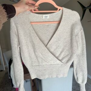 Aritzia wool blend top